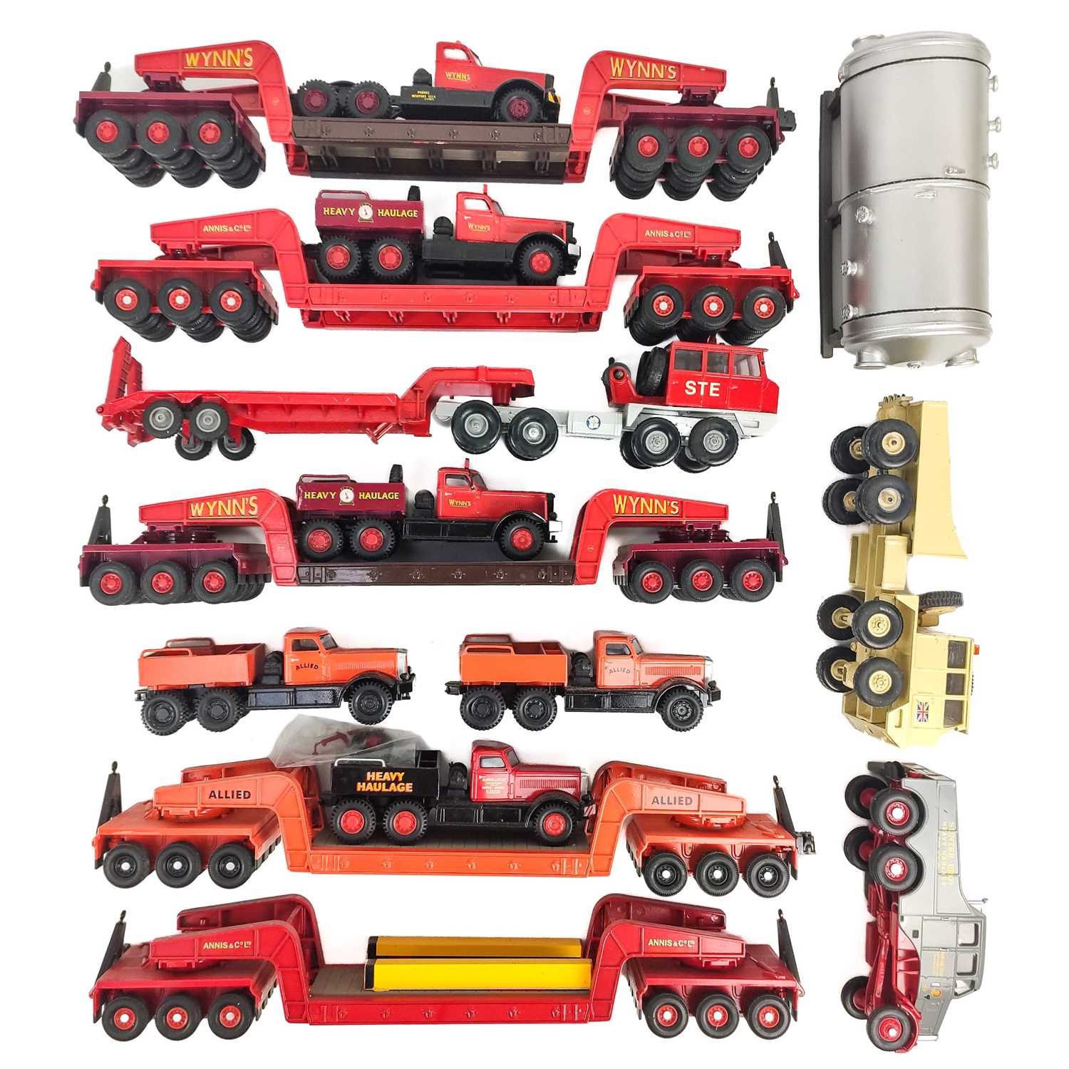 Lot 870 - Heavy Haulage by Corgi / Solido