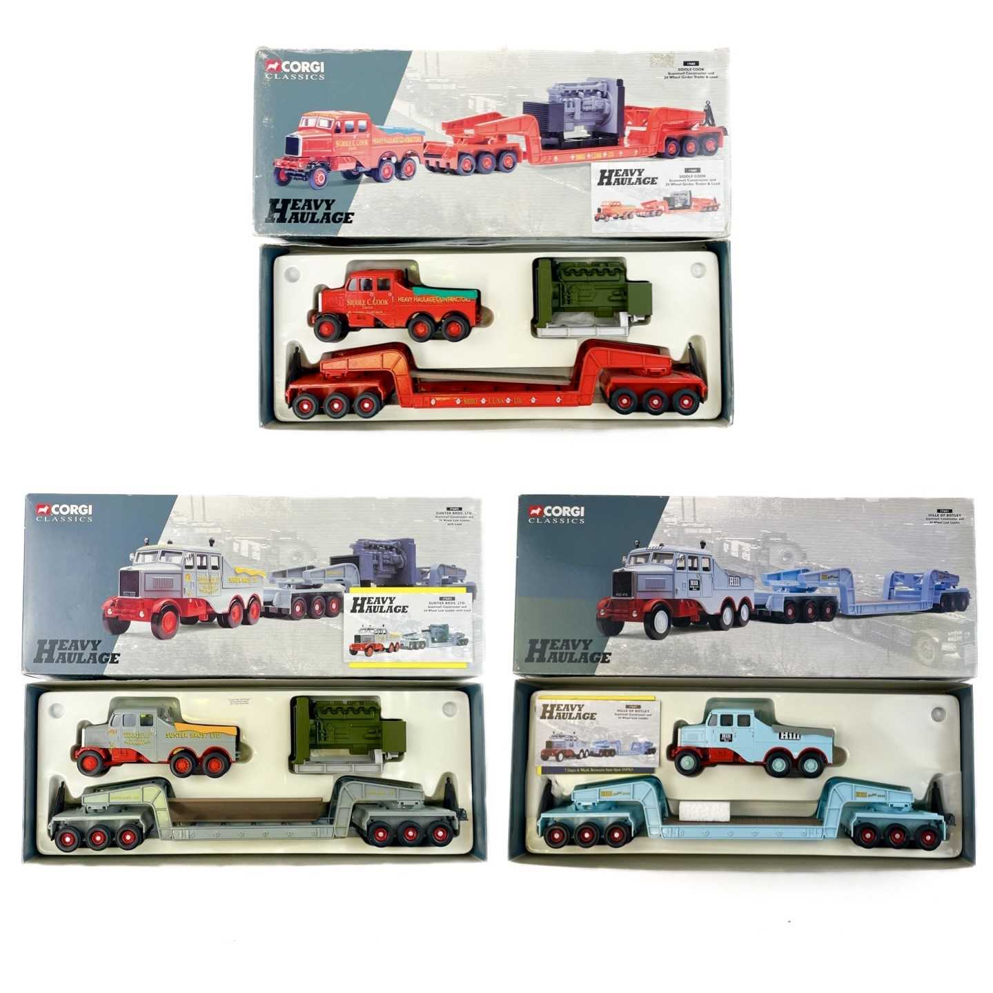 Modèle Réduit CORGI 'Heavy Haulage Nicolas Bogle' - Échelle 1:50 - Section Bleue - Neuf