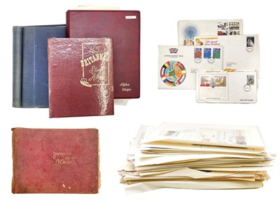 Lot 382 - World stamps in Albums and on leaves