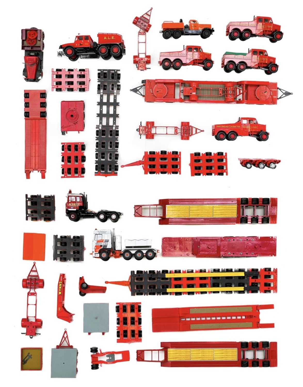 Lot 870 - Heavy Haulage un-boxed diecast