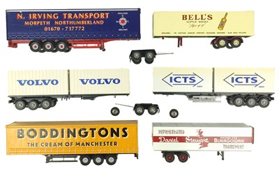 Lot 870 - Heavy haulage / commercial diecast with faults, mostly Corgi