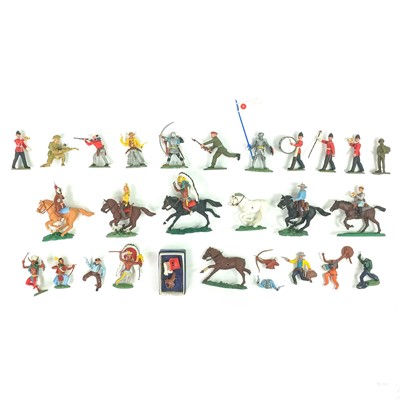 Lot 872 - Britains / Herald Swoppets and other plastic figures