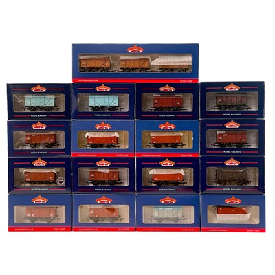 Lot 617 - Bachmann, Dapol and Rapido Trains "00" 12 Ton BR Wooden Vans - a varied selection (x30 models)