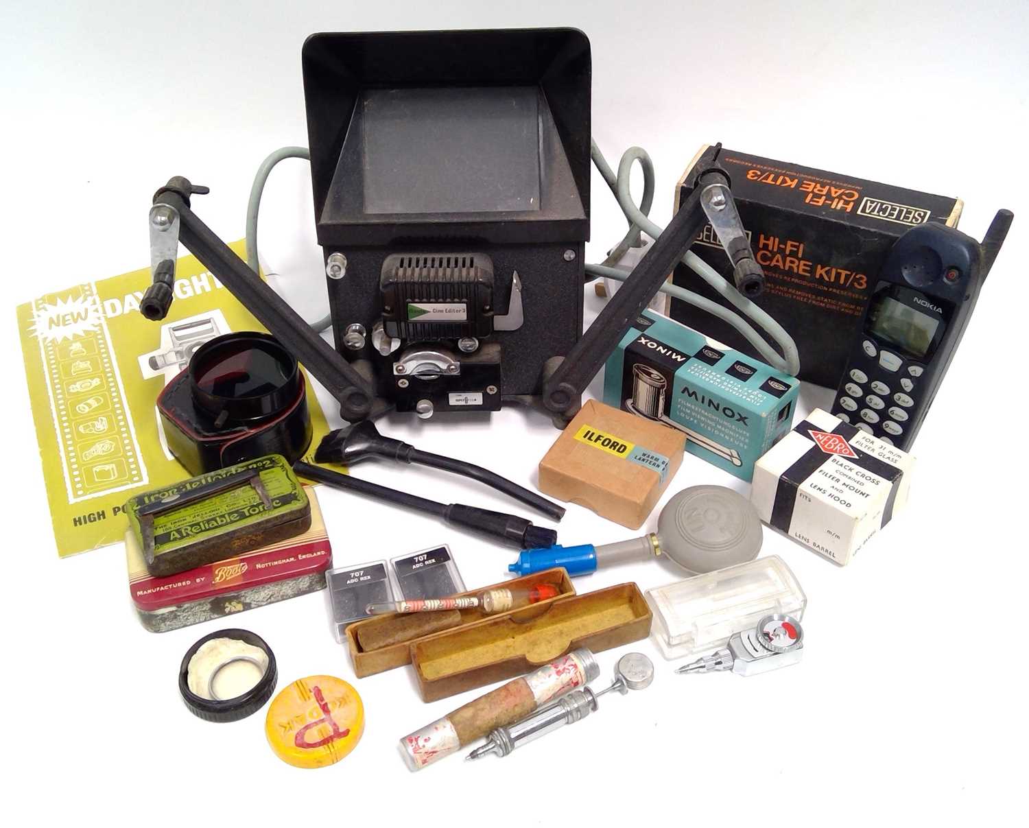 Lot 68 - A Boots Cine editer3 and a selection of