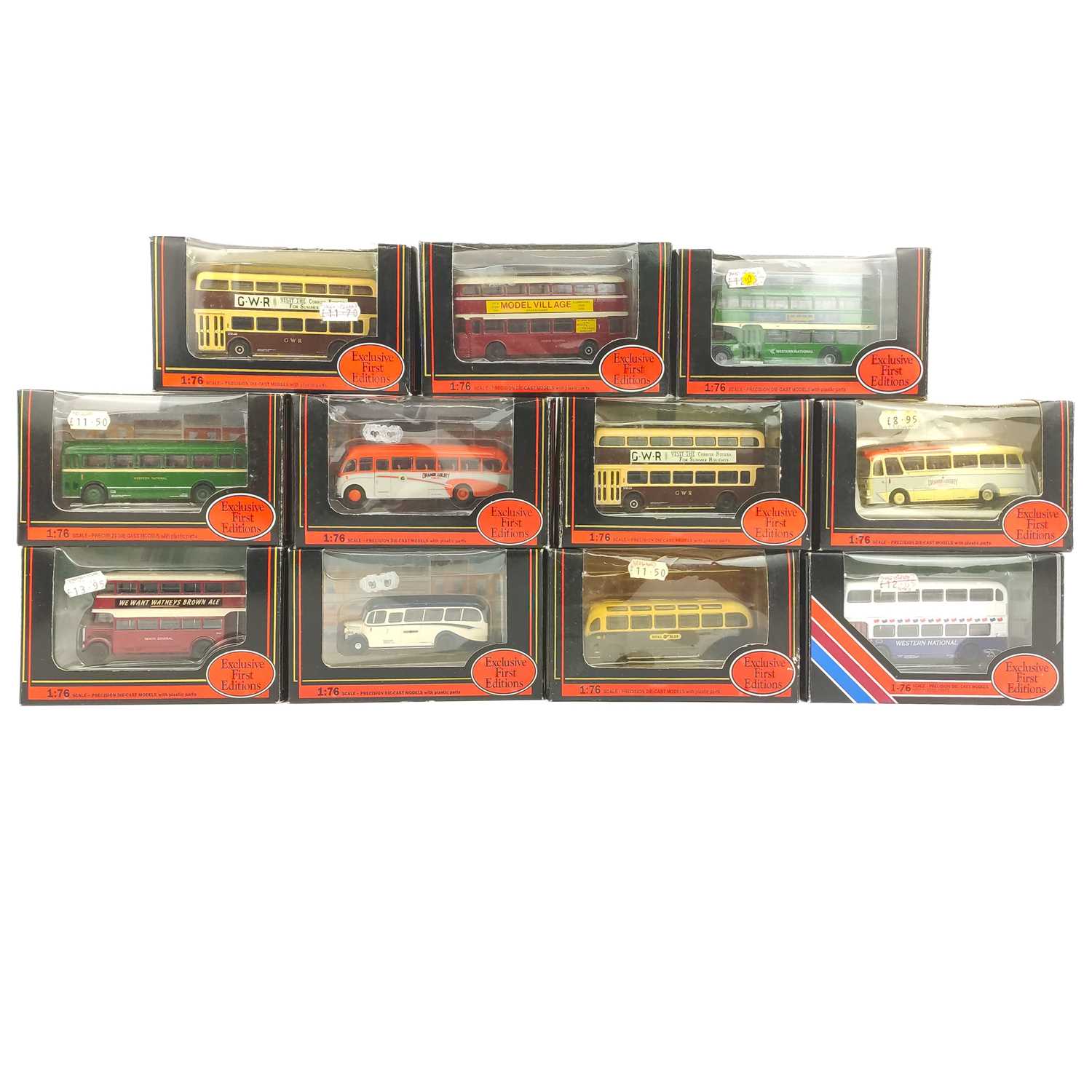 Efe Model Bus Lot 873 - EFE model Buses / Coaches x11
