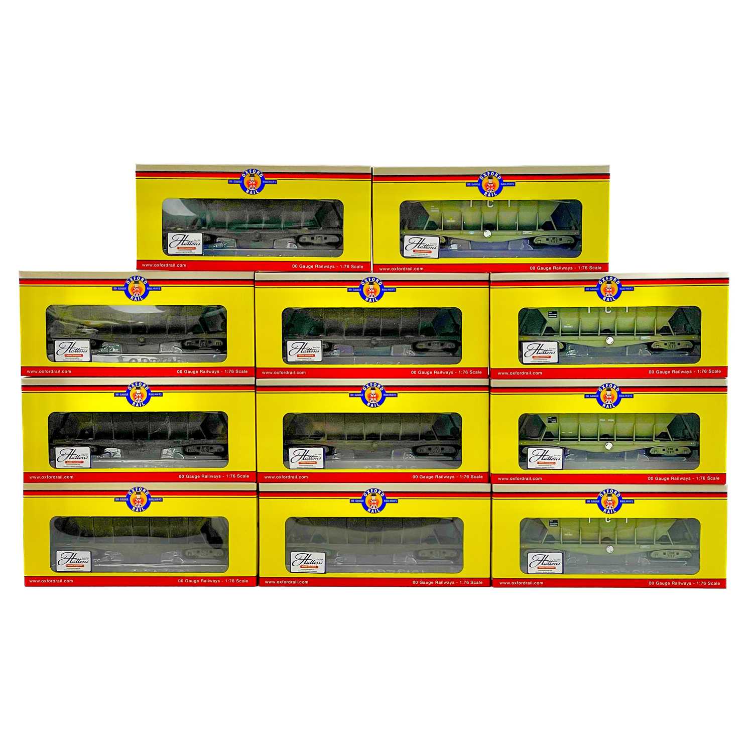 Lot 619 - Hattons - Oxford Rail "00" ICI Hopper Wagons (x11)