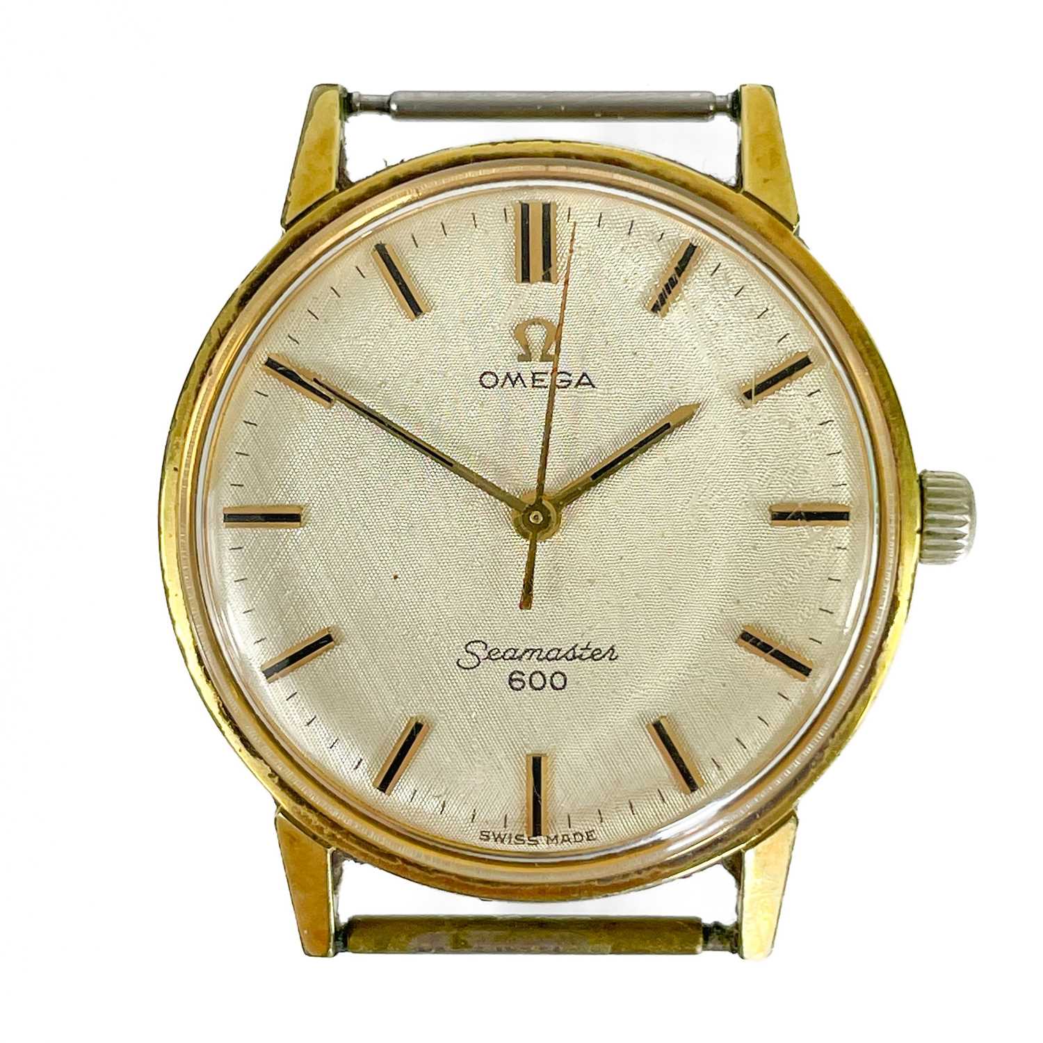 Omega seamaster gold on sale plated