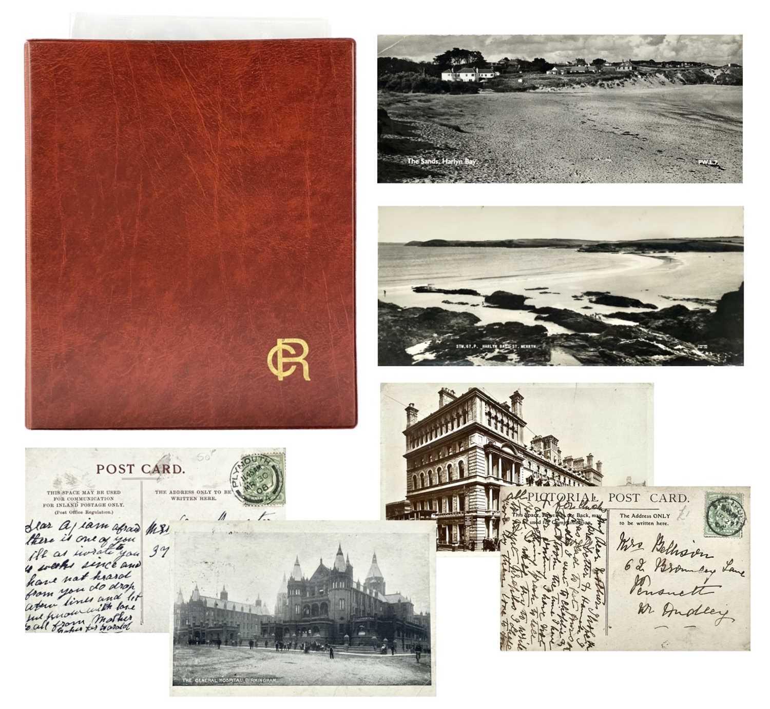 Lot 954 - Cornwall and other postcards