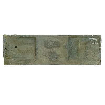 Lot 5 - A 19th century Carvedras 28Lb tin ingot.