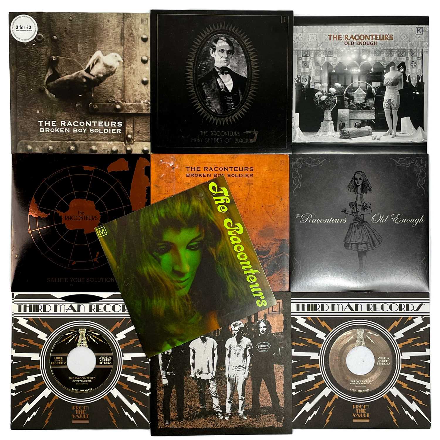 The Racounters Lot 139 - The Raconteurs - Ten 7