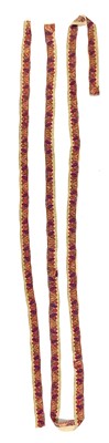 Lot 27 - A Kashmiri roll of hand embroidered trimming, early-mid 20th century.