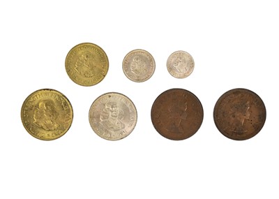 Lot 140 - World coinage and bank notes - emphasis on South Africa, Zimbabwe etc.