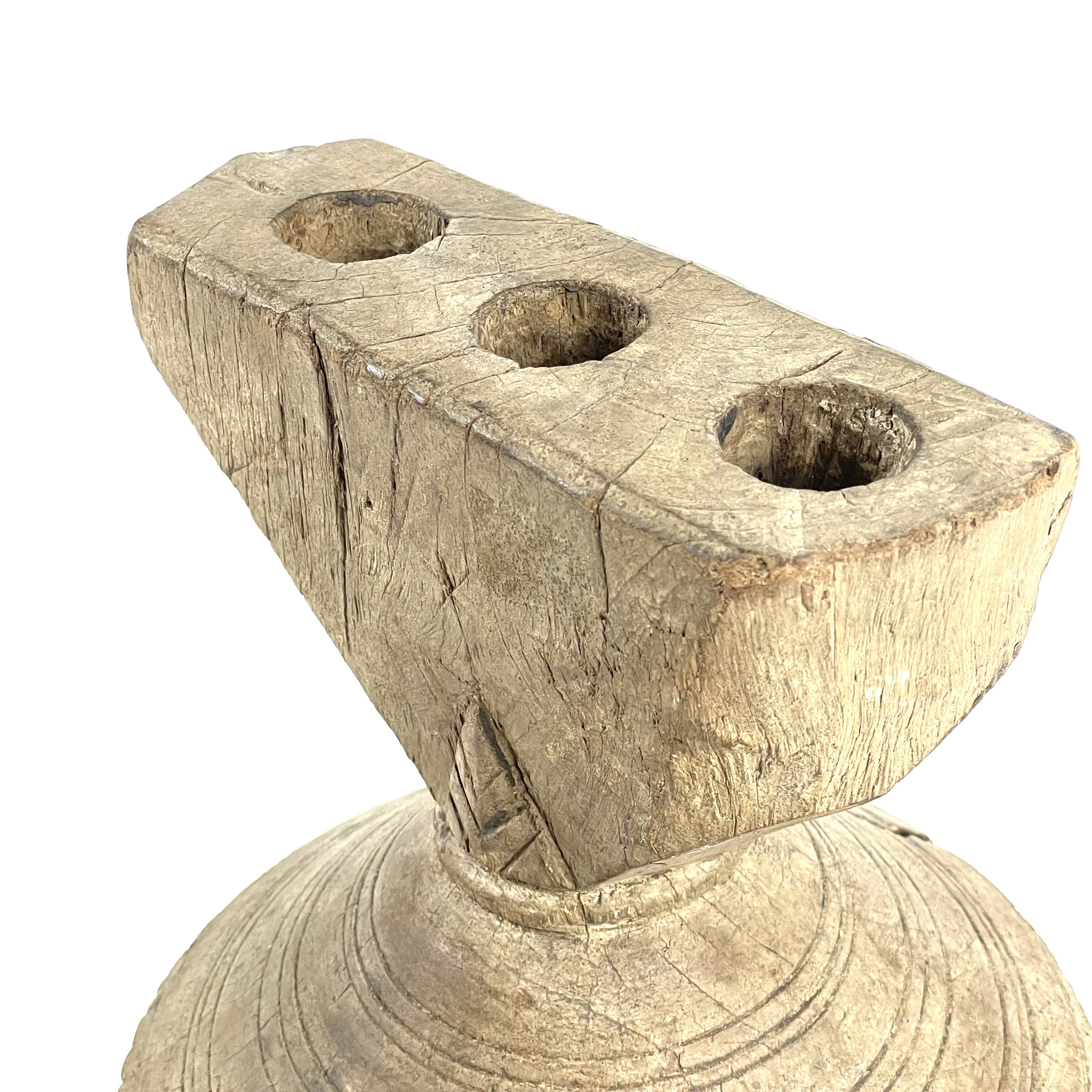 Lot 80 - An Indian hardwood rice separator.
