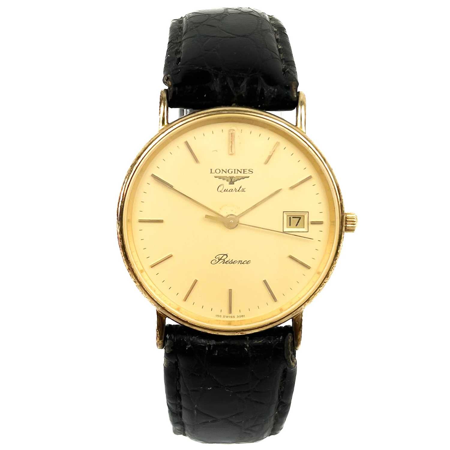 Longines quartz presence gents on sale watch