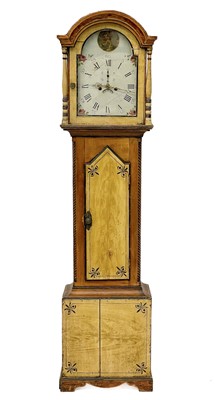 Lot 353 - An early Victorian eight-day longcase clock.