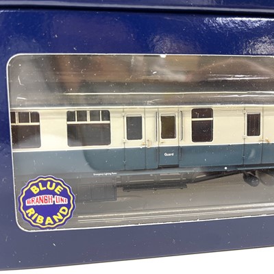 Lot 623 - Bachmann boxed "00" BR MK1 blue & grey livery coaches (x10)