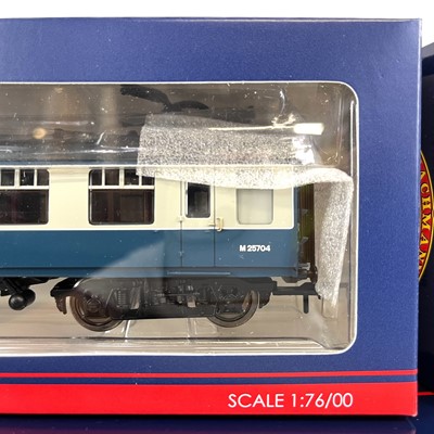 Lot 623 - Bachmann boxed "00" BR MK1 blue & grey livery coaches (x10)