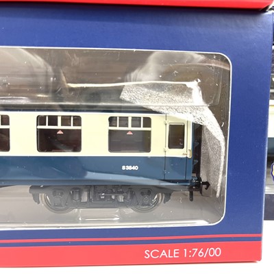 Lot 623 - Bachmann boxed "00" BR MK1 blue & grey livery coaches (x10)