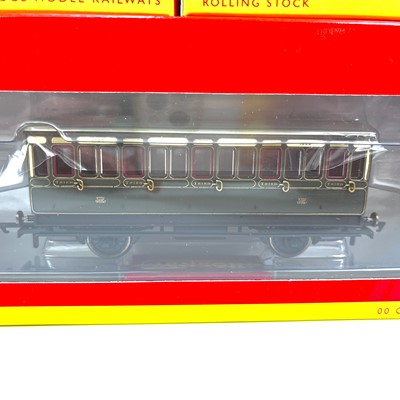 Lot 621 - Hornby 19th century GWR 4 wheel coaches (x5)