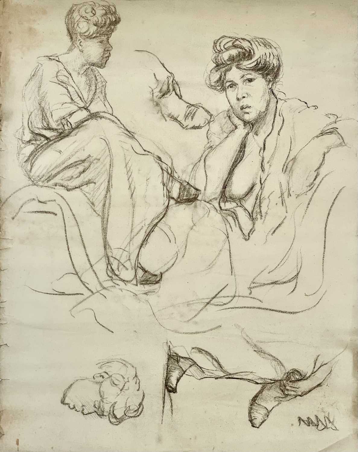 Lot 441 - Winifred Eugene BALLARD (1885-1921) (under the tutelage of Augustus John and William Orpen)