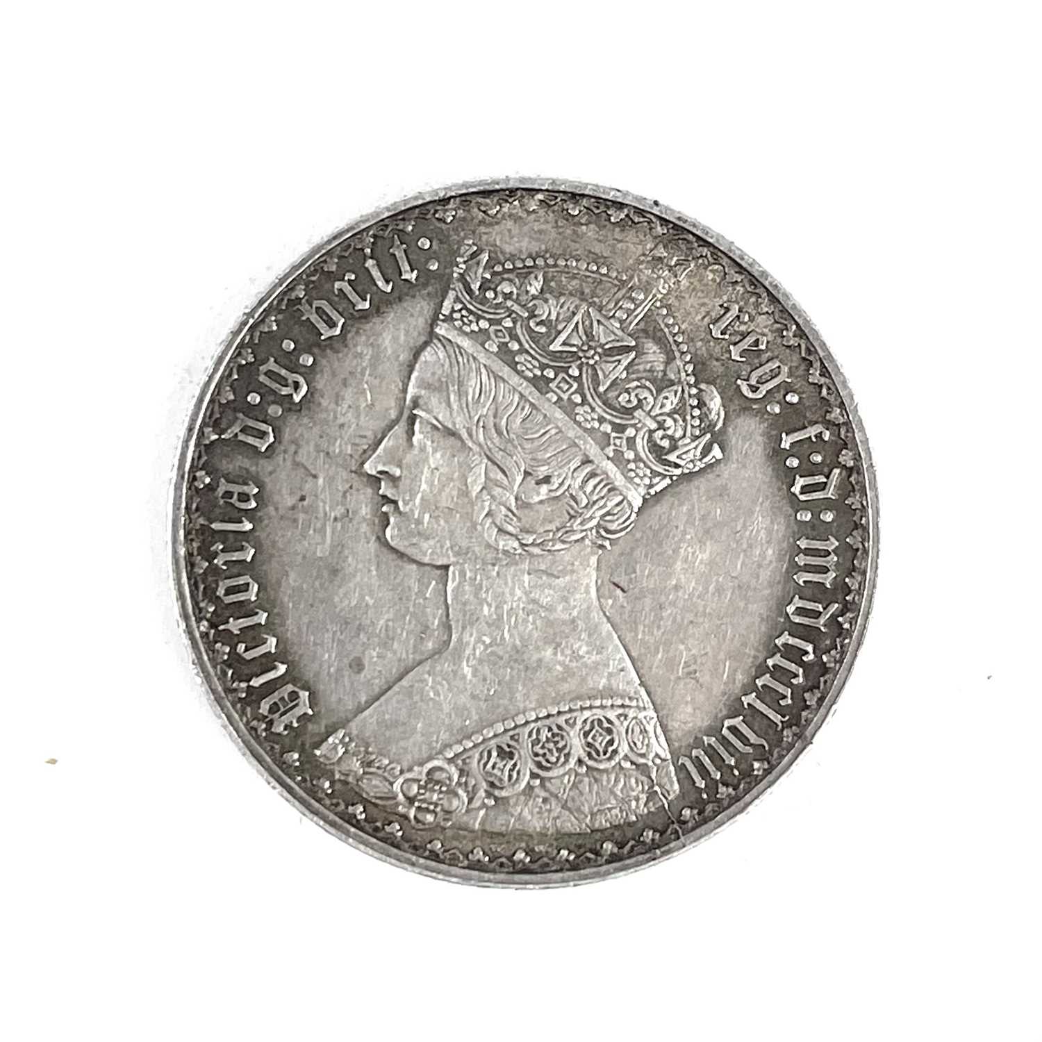 Lot 117 - 1858 Gothic Florin