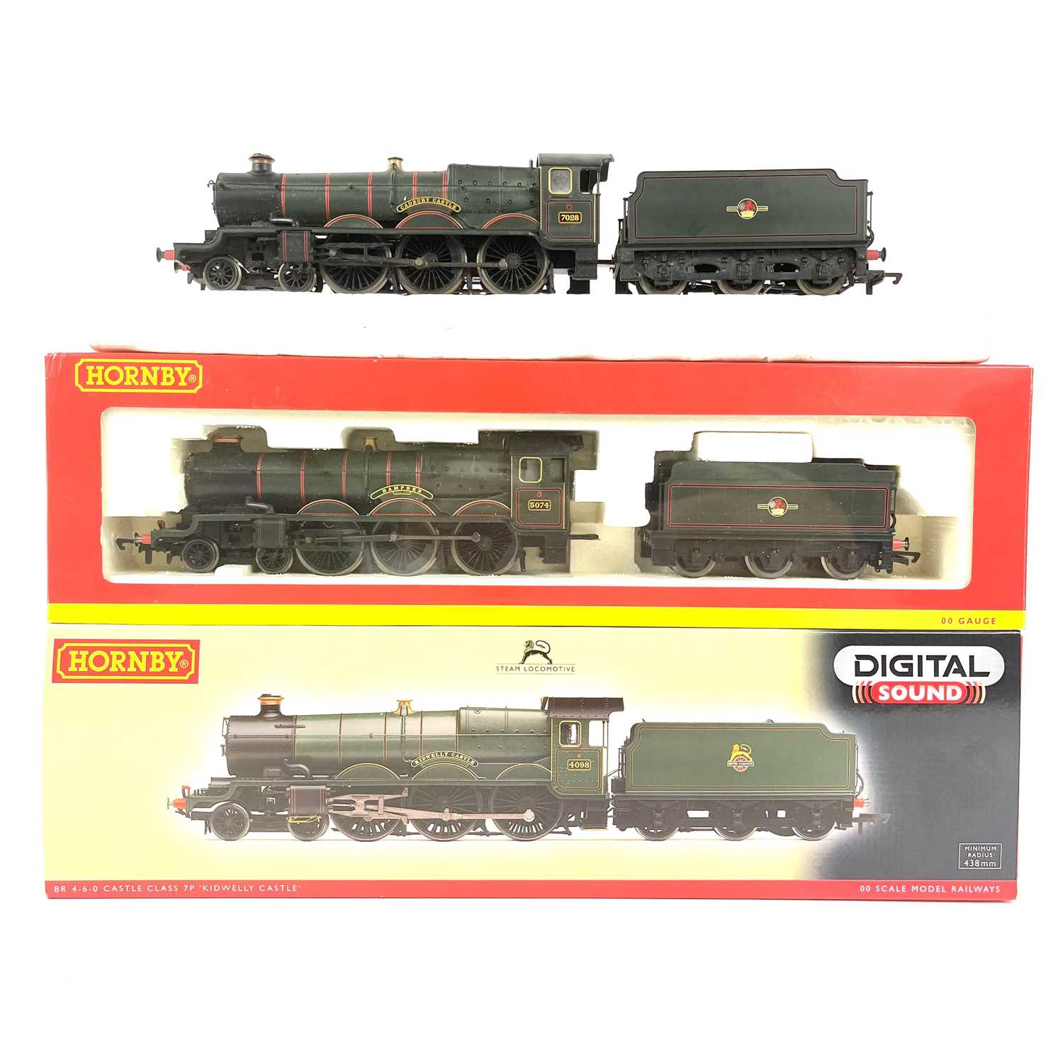 Lot 631 - GWR / BR (WR) "00" Passenger Locomotives "Castle" class (3 engines)