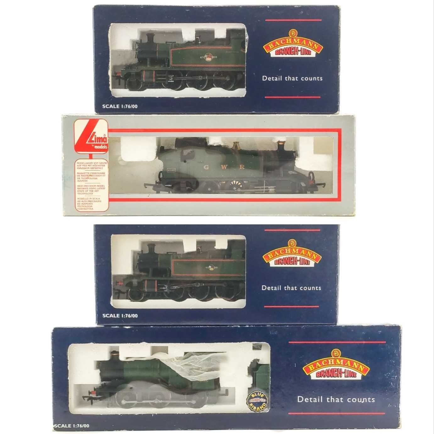 Lot 631 - GWR / BR (WR) "00" freight locomotives 22XX / 45XX / 55XX (4 engines)