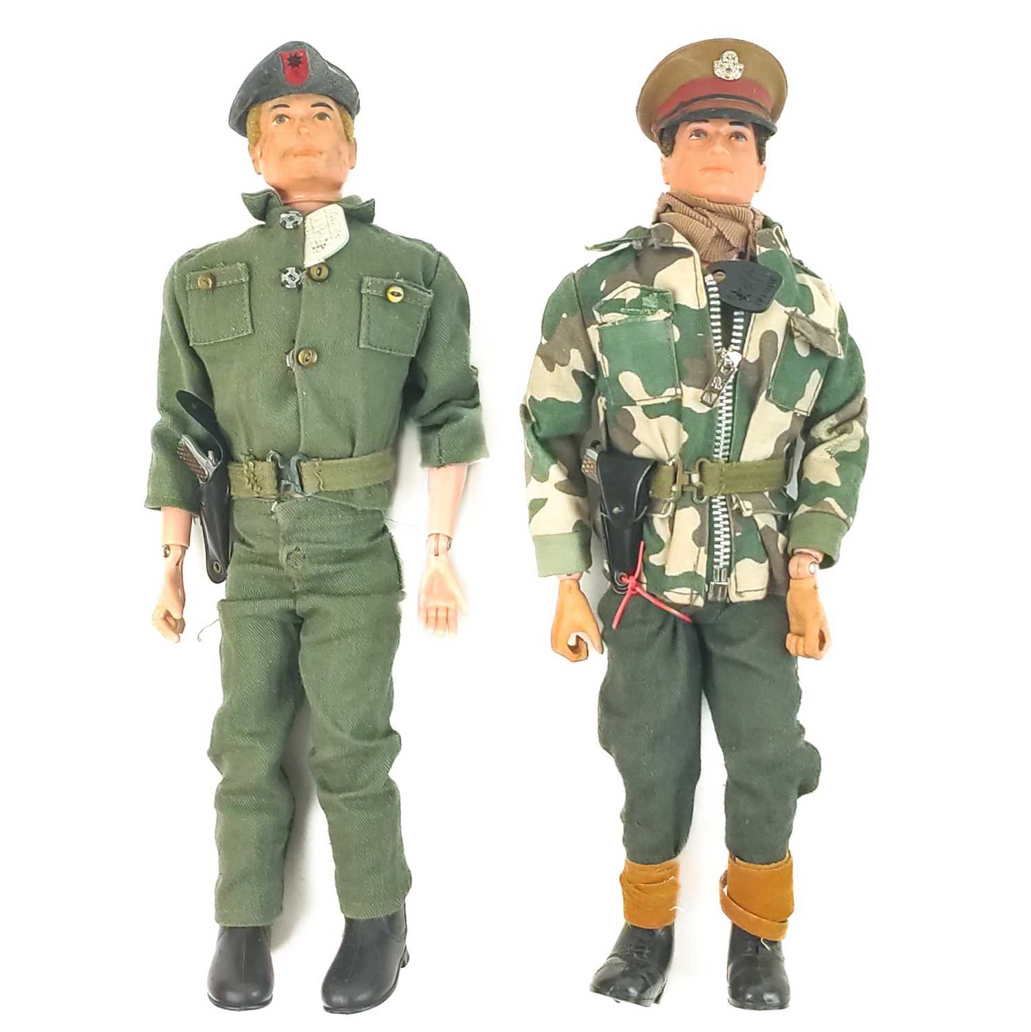 Lot 879 - Talking Action Man Commander Boxed - two different