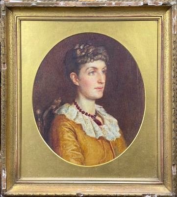 Lot 90 - A late-Victorian portrait