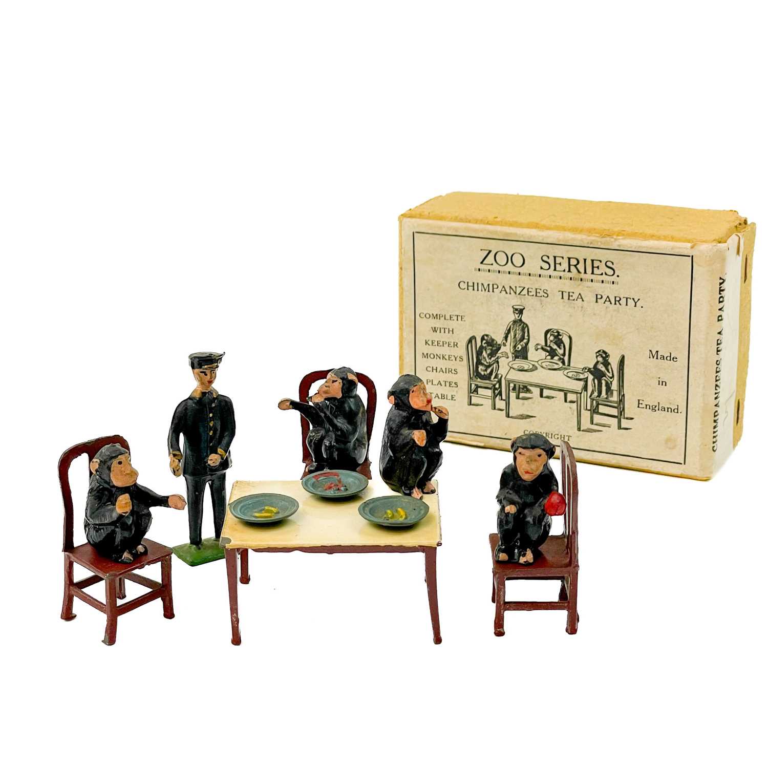 Lot 882 - FG Taylor & Son Chimpanzees Tea Party Set