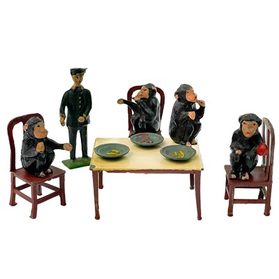 Lot 882 - FG Taylor & Son Chimpanzees Tea Party Set