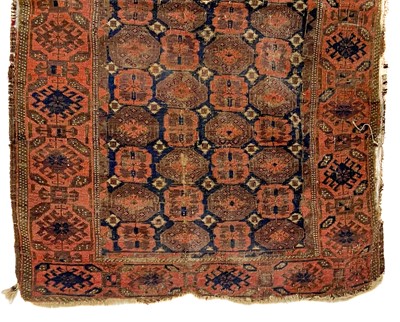 Lot 322 - A Belouch Salar Khani tribal rug, North East Persia, circa 1900.