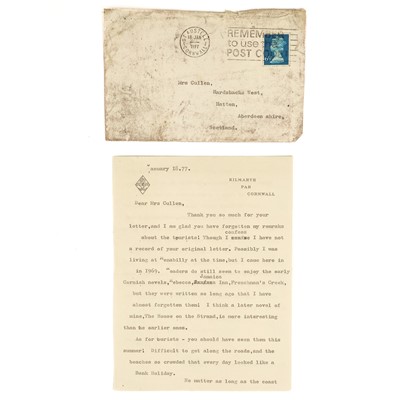 Lot 241 - [Signed letter] DU MAURIER, Daphne.