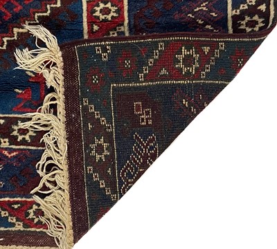 Lot 302 - A  Turkish Dosemealti  rug, mid 20th century.