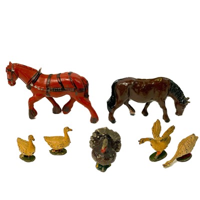 Lot 884 - Timpo lead farm animals