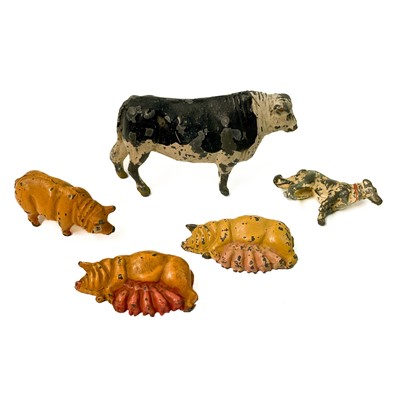 Lot 884 - Timpo lead farm animals