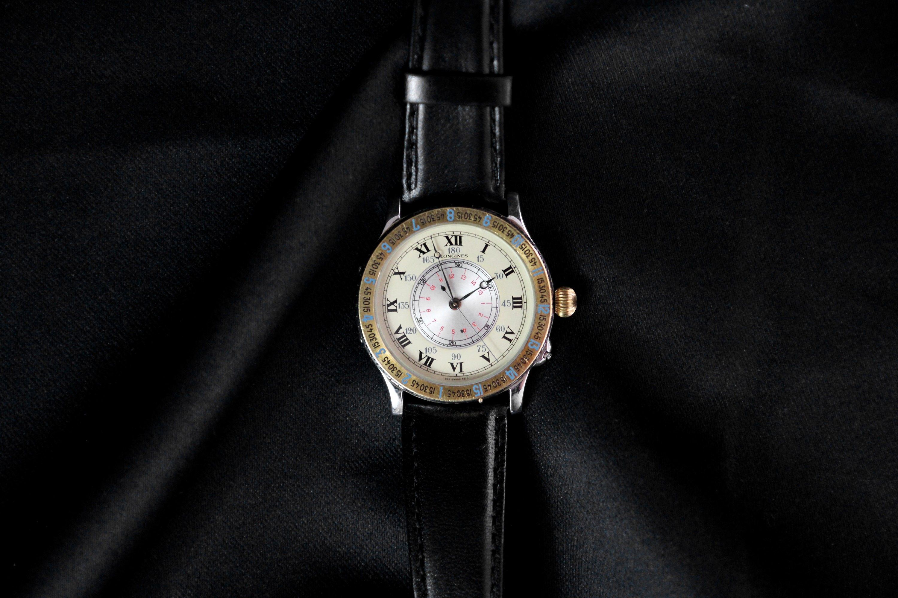 Lot 178 Longines A Longines Lindberg Hour Angle