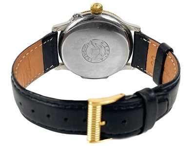 Lot 178 - Longines - A Longines Lindberg Hour Angle reissue bi-colour gentleman's automatic wristwatch.