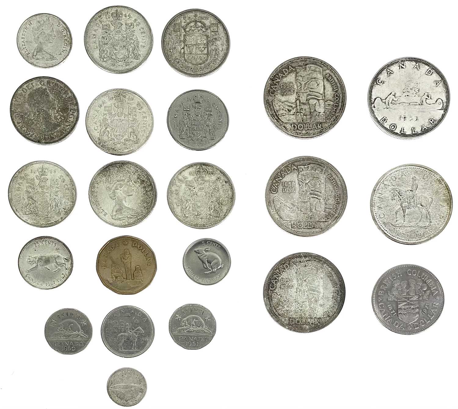 Lot 122 - Canada Silver Coinage etc.