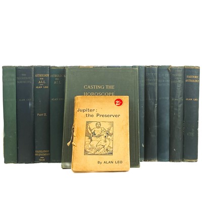 Lot 175 - 'Alan Leo's' Astrological Text Books