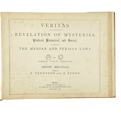 Lot 146 - (Occult) MELVILLE, Henry (Edited by F. Tennison & A. Tudor)