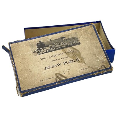 Lot 653 - Cornwall Interest: Cornish Mineral Railways Map, GWR wooden jigsaw and early engravings