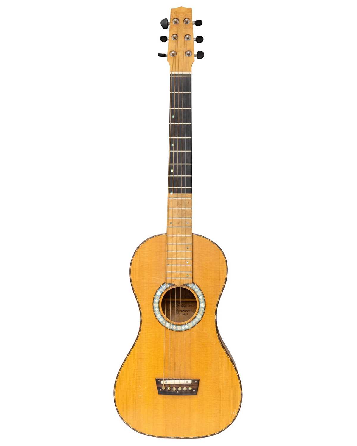 Lot 300 - 2010 Kif Wood parlour guitar.