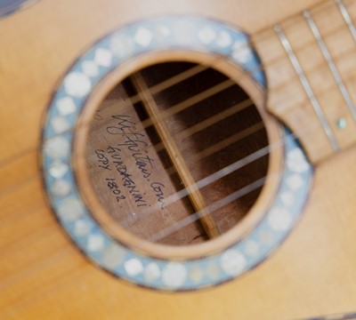 Lot 300 - 2010 Kif Wood parlour guitar.