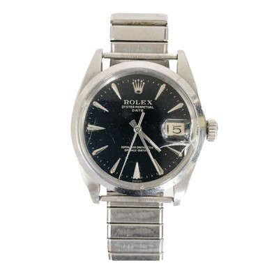 Lot 160 - ROLEX - A 1960's Rolex Oyster Perpetual Date Chronometer gentleman's wristwatch.