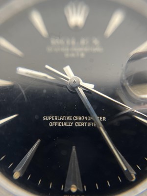 Lot 160 - ROLEX - A 1960's Rolex Oyster Perpetual Date Chronometer gentleman's wristwatch.