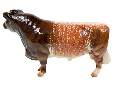 Lot 234 - A Beswick pottery Shorthorn bull.