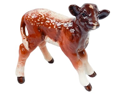 Lot 231 - A Beswick pottery Shorthorn calf.