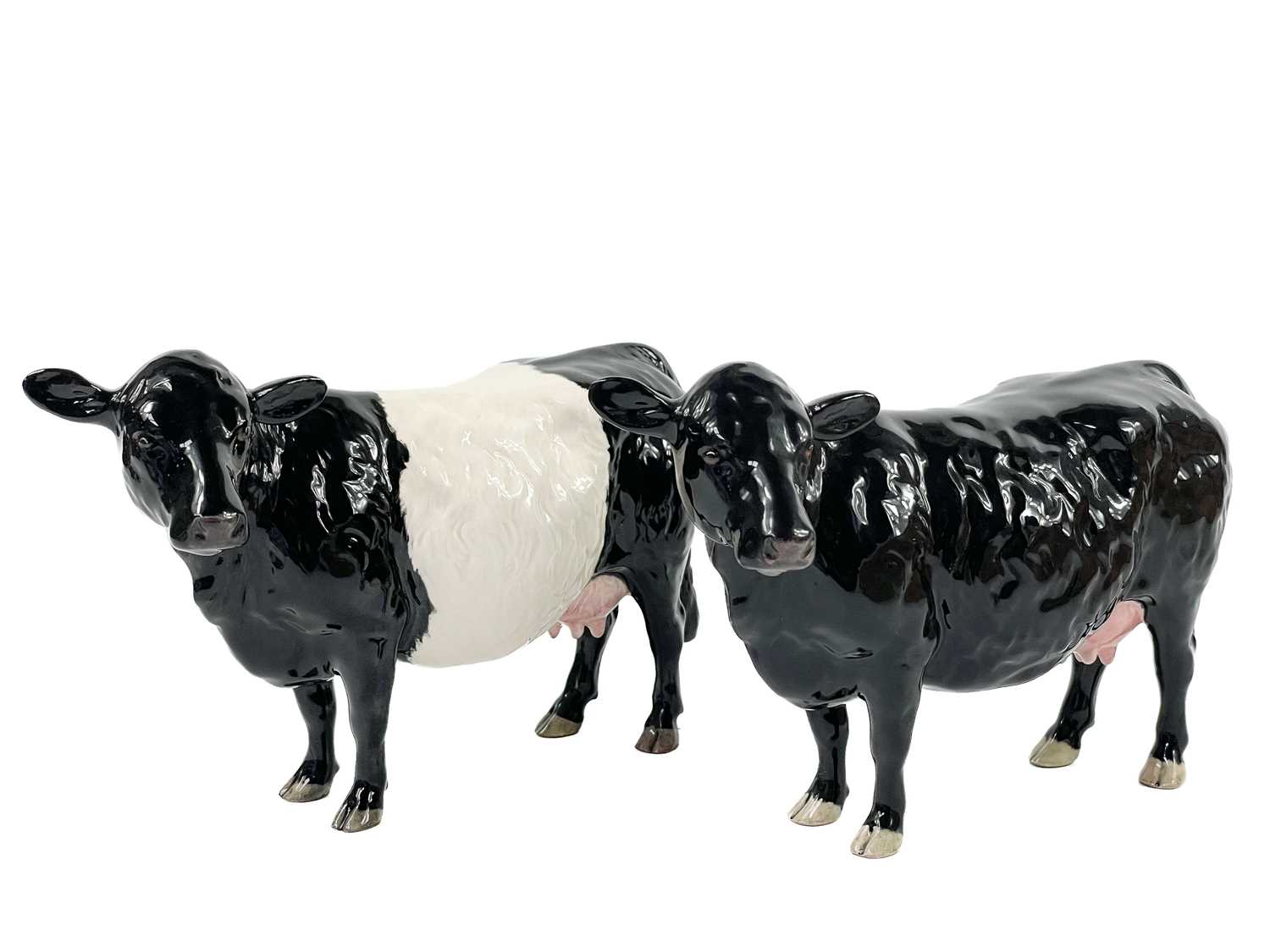 Lot 233 - A Beswick pottery Belted Galloway Cow.