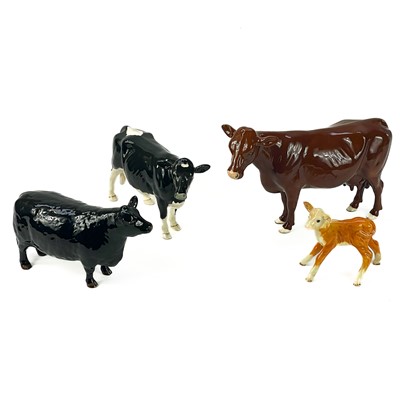 Lot 230 - A Beswick pottery Shetland Cow.